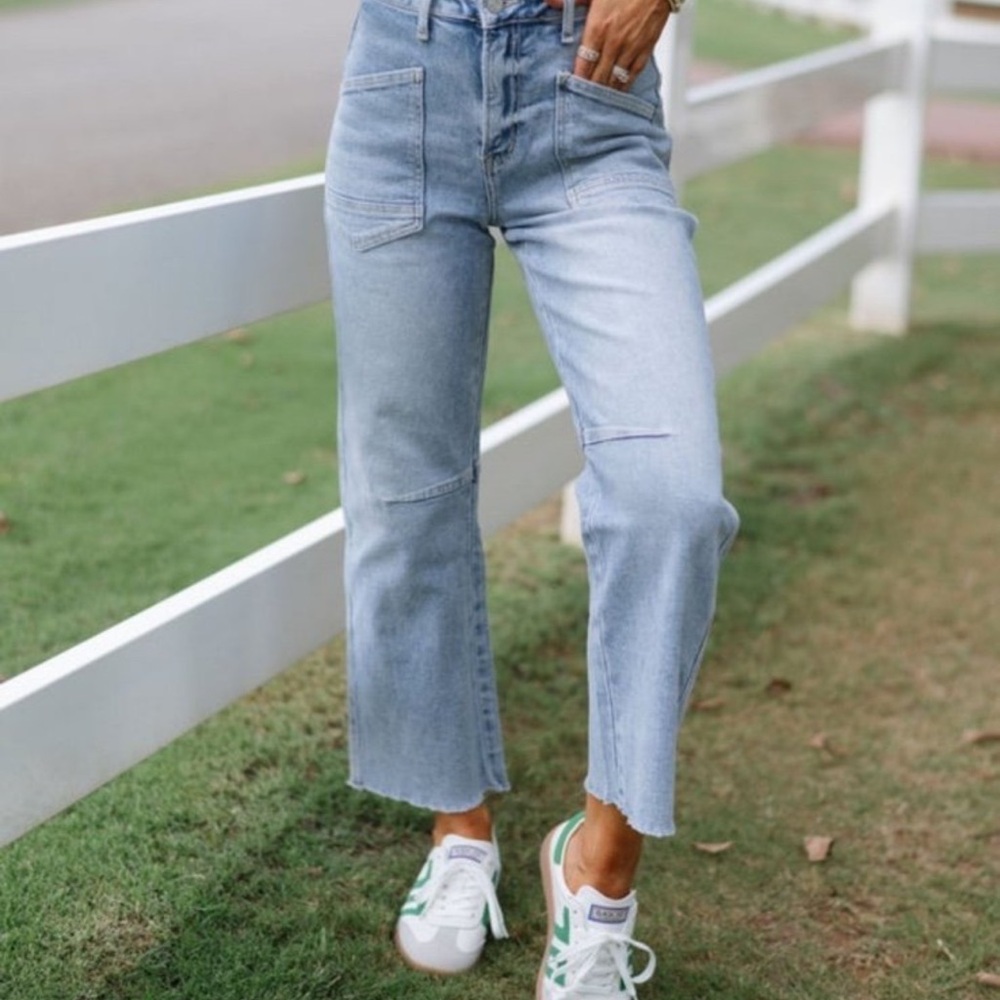 Light Blue High-Waisted Women's Jeans